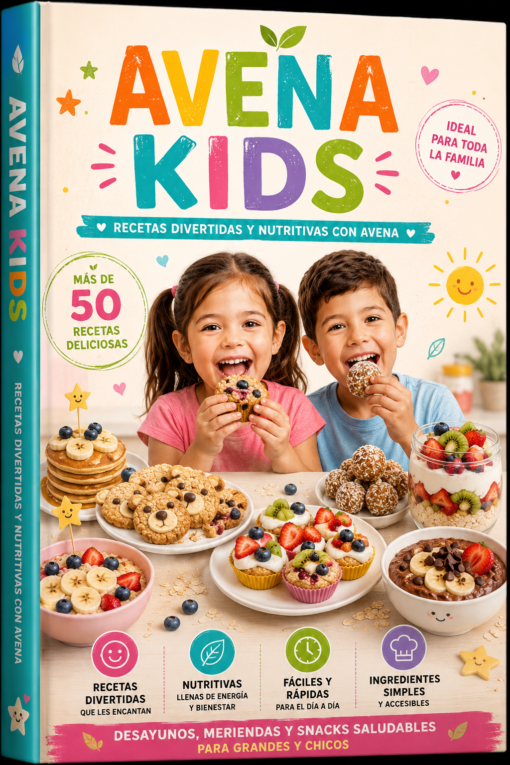 🧸 Avena Kids – Recetas divertidas y nutritivas para los más chicos
